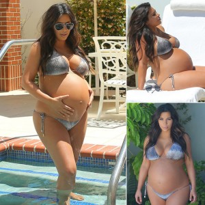 Kim-Kardashian-Pregnant-Bikini-Before-Giving-Birth.jpg - gidibase