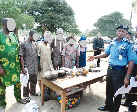 fraudsters-paraded IN OYO STATE - GIDIBASE