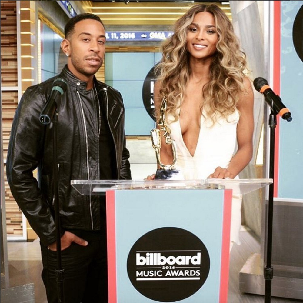 Ciara-and-Ludacris-at-Billboard-Music-Awards-announcement_April - GIDIBASE